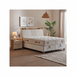 BAMBI - Ensemble de lit tapissier H3 Cappadoce – Confort Ultime, Technologie Intelligente et Rangement Caché