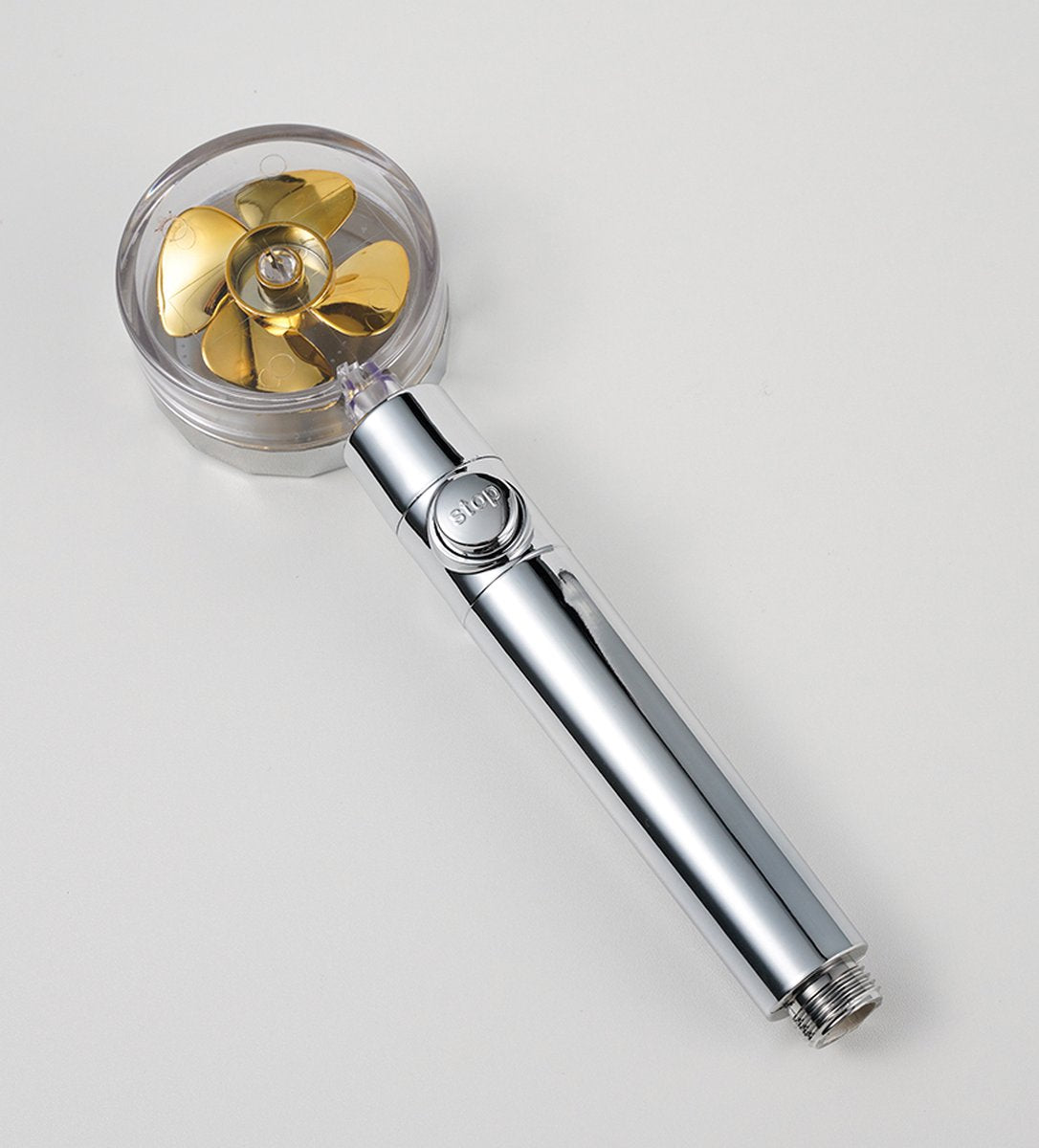 High Pressure Turbo Shower Head - Yellow