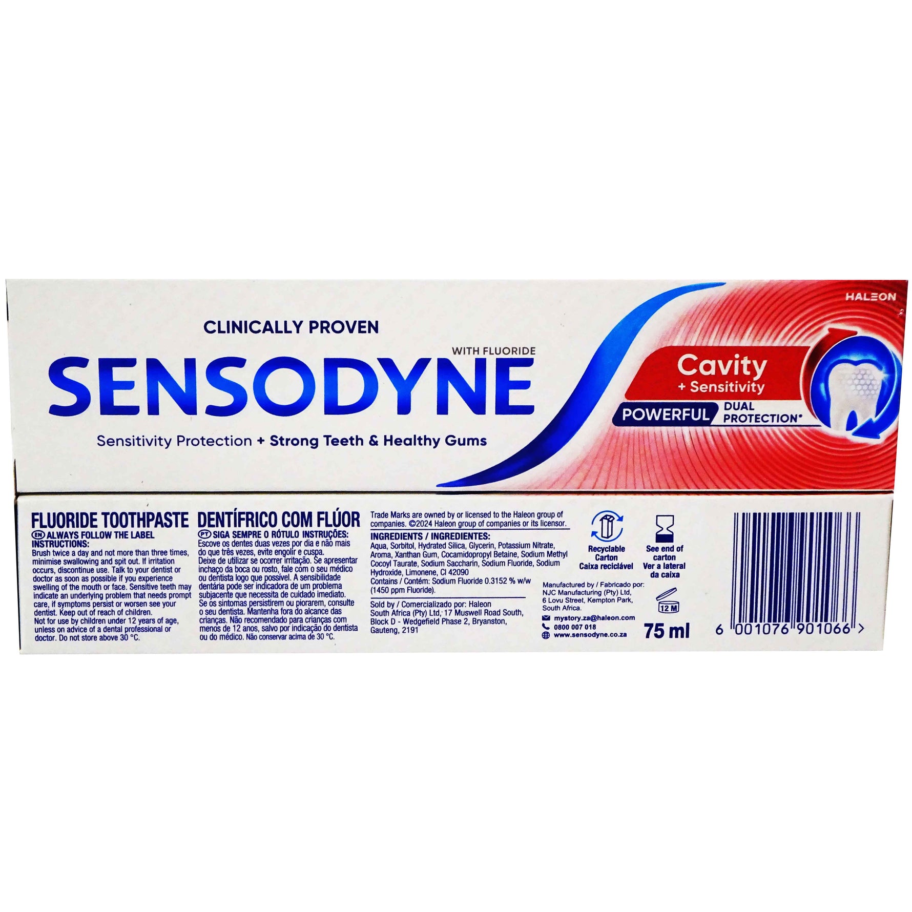 Vente en gros – Dentifrice et brosse à dents Sensodyne