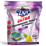 Tablettes pour lave-vaisselle ZIPY Ultra , tout en un - extra fortes - nettoyage ultime - brillance avec écran de protection (tablette de 105 ct)