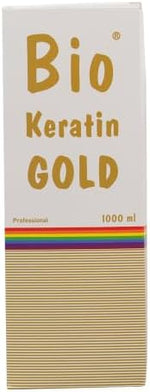 Bio Keratin Gold 1000 ml - Brazilian keratin straightening - professional hair care for smooth, shiny and healthy hair