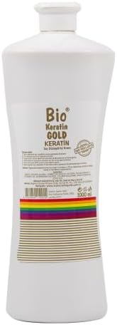Bio Keratin Gold 1000 ml - Brazilian keratin straightening - professional hair care for smooth, shiny and healthy hair