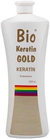 Bio Keratin Gold 1000 ml - Brazilian keratin straightening - professional hair care for smooth, shiny and healthy hair
