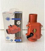 Plastic non-return valve with double rat protection (DN 50 mm)