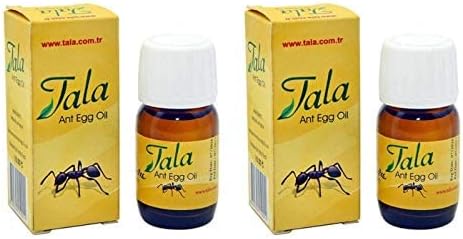 Tala Ant Egg Oil Tüy Dökücü Hair Removal Karınca Yumurta Yağı Hair Removal Oil for Ants (Pack of 2)