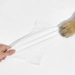 ZIPY 350 stuks vochtige doekjes voor honden, parfumvrij, voor poten, oren, billen en lichaam, 20 x 22 cm