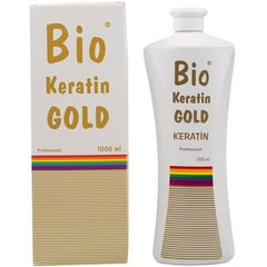 Bio Keratin Gold 1000 ml - Brazilian keratin straightening - professional hair care for smooth, shiny and healthy hair
