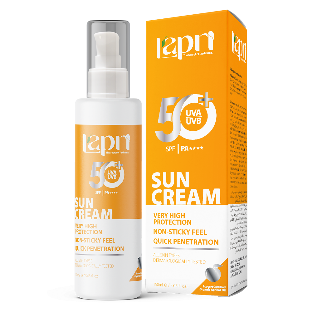 Collection de soins solaires et après-soleil LAPRI – Protection SPF 50, essentiels pour les cheveux et la peau