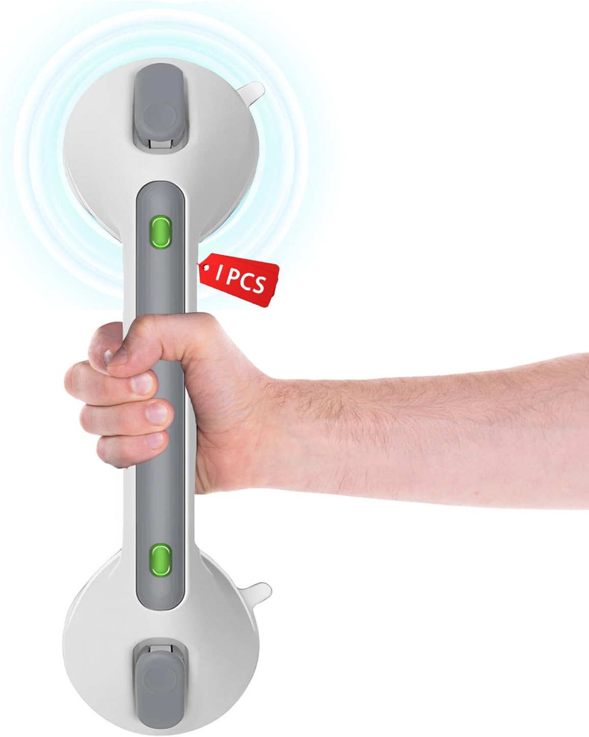 Wall-Mounted Shower Seat - No Drilling Folding Bathroom Safety Chair for Seniors and Elderly