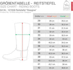 Glasgow Women's Rubber Riding Boots - Waterproof Equestrian Boots