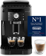 De'Longhi Magnifica S ECAM11.112.B Automatic Coffee Machine with Milk Frother - Bean to Cup Espresso Maker for Cappuccinos and Lattes