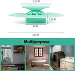 2-Pack Silicone Shower Drain Hair Catcher – Anti-Clog Bathtub & Sink Strainer, Reusable Floor Drain Cover