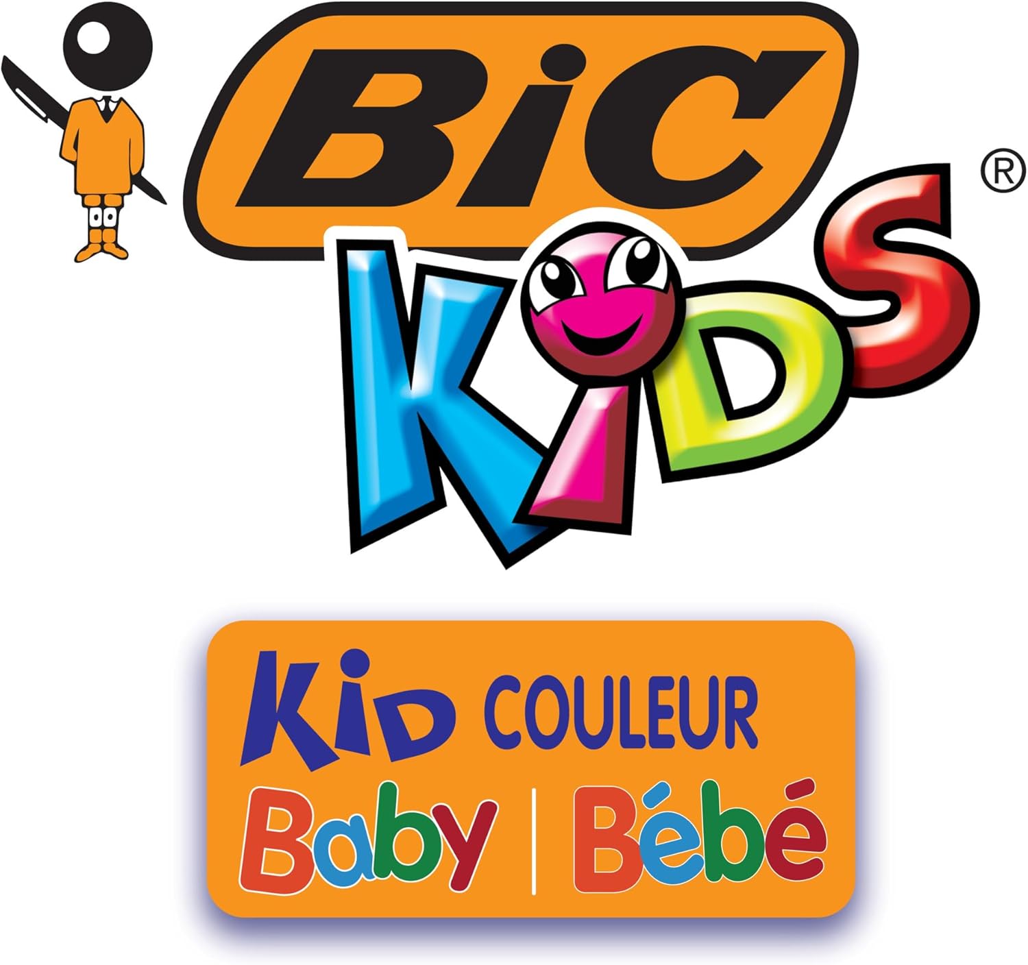 BIC Kids Flamastry Kid Color Baby 12 Pieces