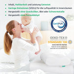Oreiller à mémoire de forme - Conception ergonomique en sandwich avec hauteur réglable