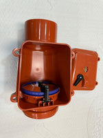 Plastic non-return valve with double rat protection (DN 110 mm)
