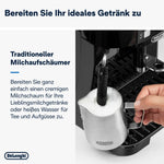 De'Longhi Magnifica S ECAM11.112.B Automatic Coffee Machine with Milk Frother - Bean to Cup Espresso Maker for Cappuccinos and Lattes