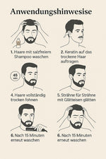 Bio Keratin Gold 1000 ml - Brazilian keratin straightening - professional hair care for smooth, shiny and healthy hair