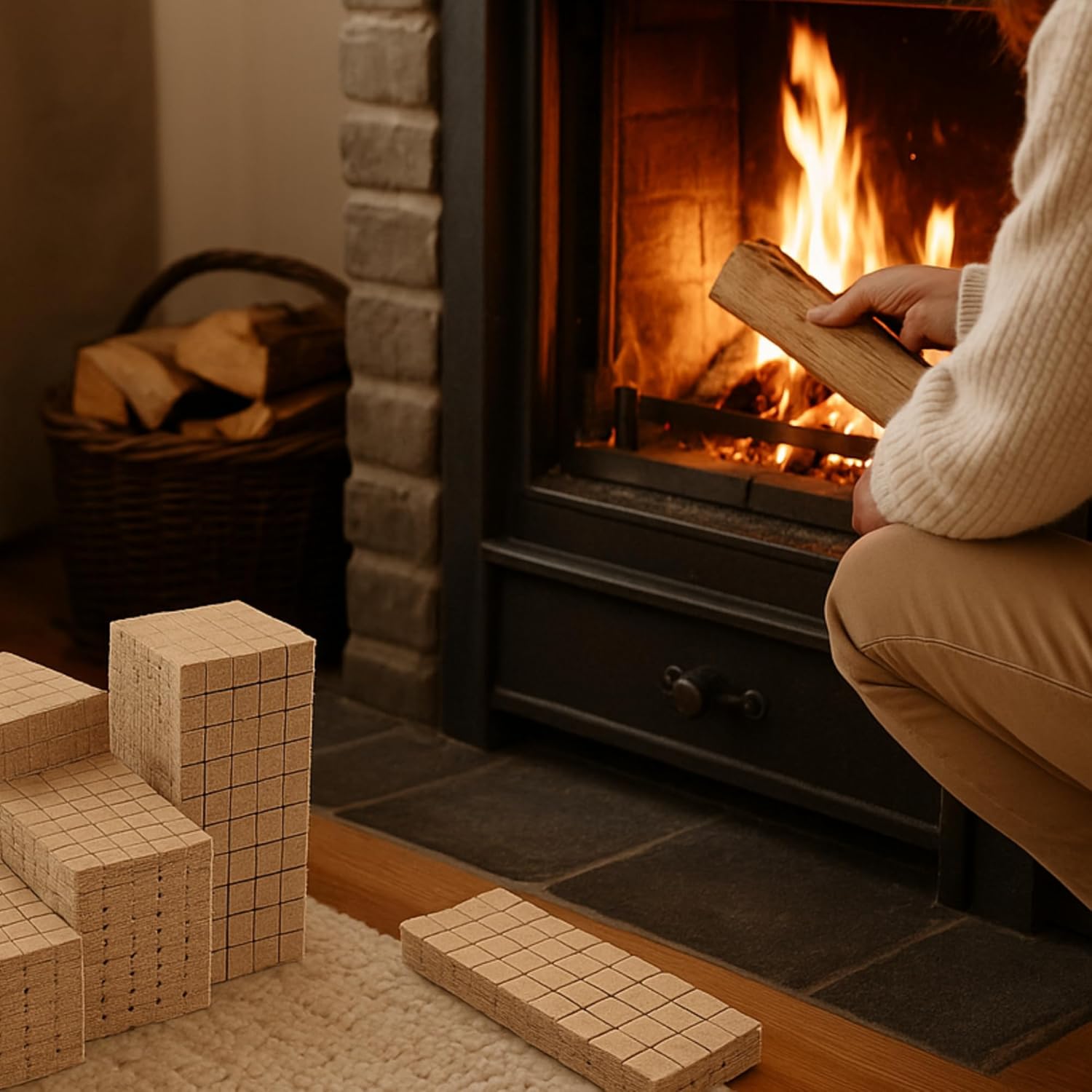 Fireplace Lighter for Barbecue Charcoal - Quick Start Fire Starter Tool