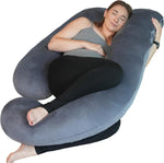 Pregnancy Pillow - Full Body U-Shape Maternity Support Pillow for Side Sleepers