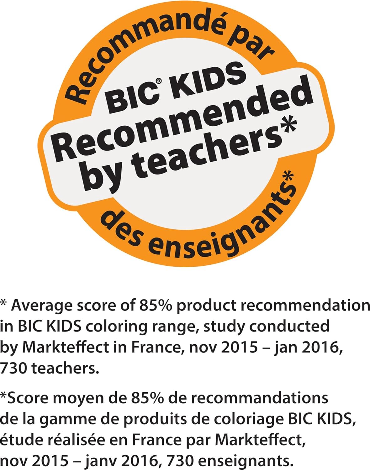 BIC Kids Flamastry Kid Color Baby 12 Pieces