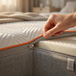 BSS Bedding Matelas Elite 22 cm – Matelas Mousse à Mémoire de Forme 7 Zones, Orthopédique, Soulage la Pression, Respirant et Antidérapant – Pour Dormeurs sur le Dos, le Côté et le Ventre