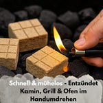 Fireplace Lighter for Barbecue Charcoal - Quick Start Fire Starter Tool