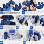 Anti-Bedsore Positioning Device - Pressure Relief Cushion for Bedridden Patients and Hemiplegia