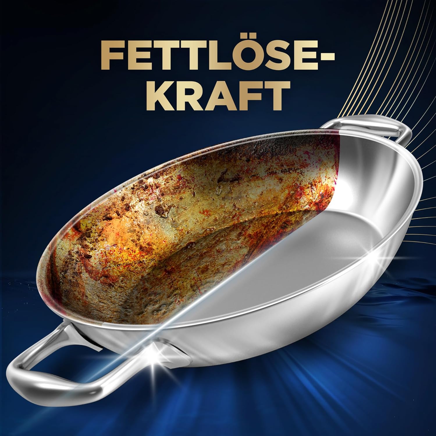 All-in-One Geschirrspülkapseln, Geschirrspültabs mit Salz, Klarspüler, Kalkschutz und Fettlösekraft, Geschirrspülkapseln – Fettlösekraft, Glas- und Kalkreinigung