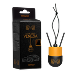 MAXXIMA VENEZIA Désodorisant de Voiture à Suspendre – Diffuseur de Parfum Décoratif avec Bâtonnets et Cordon – Désodorisant de Voiture Élégant pour Rétroviseur – Divers Parfums