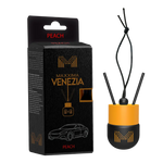MAXXIMA VENEZIA Désodorisant de Voiture à Suspendre – Diffuseur de Parfum Décoratif avec Bâtonnets et Cordon – Désodorisant de Voiture Élégant pour Rétroviseur – Divers Parfums