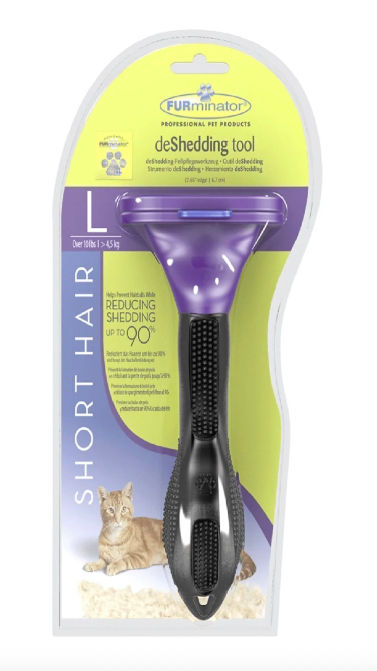 Furminator Short Hair Cat Brush - Large