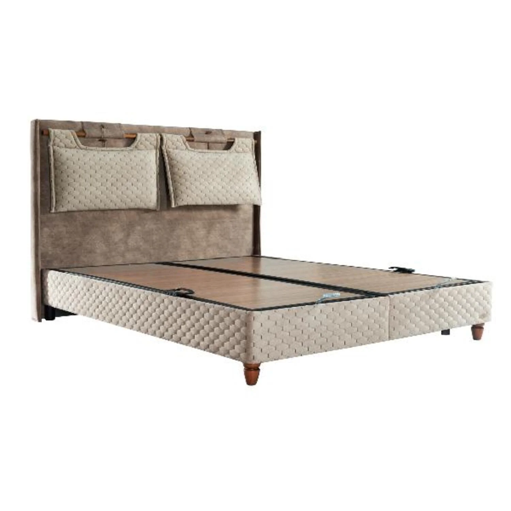 BAMBI - Magnasand Therapy Ensemble de lit Boxspring – Le Sommeil de Luxe Rencontre le Confort Thérapeutique - H3