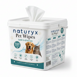 Naturyx Pet Wipes - Beyaz Arka Fon