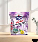 Tablettes pour lave-vaisselle ZIPY Ultra , tout en un - extra fortes - nettoyage ultime - brillance avec écran de protection (tablette de 105 ct)