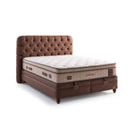BAMBI - Matelas à ressorts ensachés Comfizone 33 cm – Fermeté réglable H2–H5, soutien orthopédique 7 zones