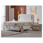BAMBI Bohemela Boxspring Bed Set H3 | 7-Zone Mattress & Storage