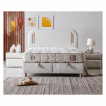 BAMBI Bohemela Boxspring Bed Set H3 | 7-Zone Mattress & Storage