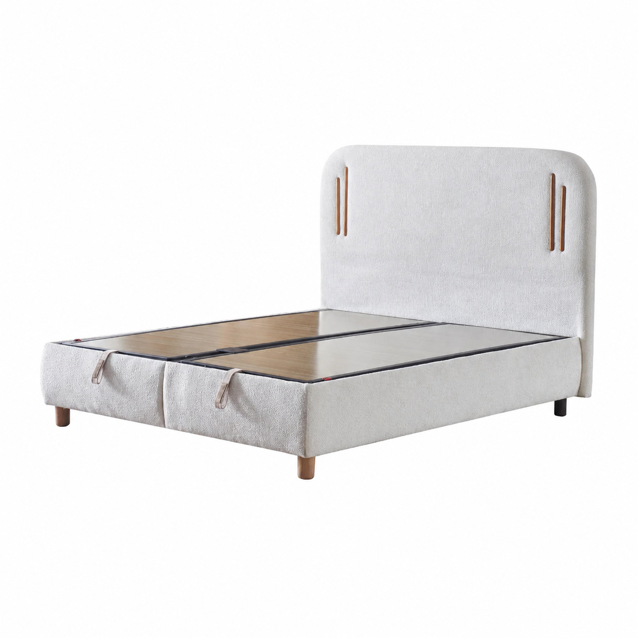 BAMBI Bohemela Boxspring Bed Set H3 | 7-Zone Mattress & Storage