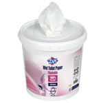 ZIPY Papier toilette humide lavable - Convient pour les adultes, les personnes âgées, les enfants et les animaux domestiques - Biodégradable - Lot de 82 (410 pièces)