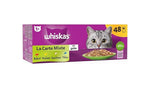 WHISKAS Mahlzeiten Frische Vielfaltspackung für sterilisierte Katzen – Alleinnahrung